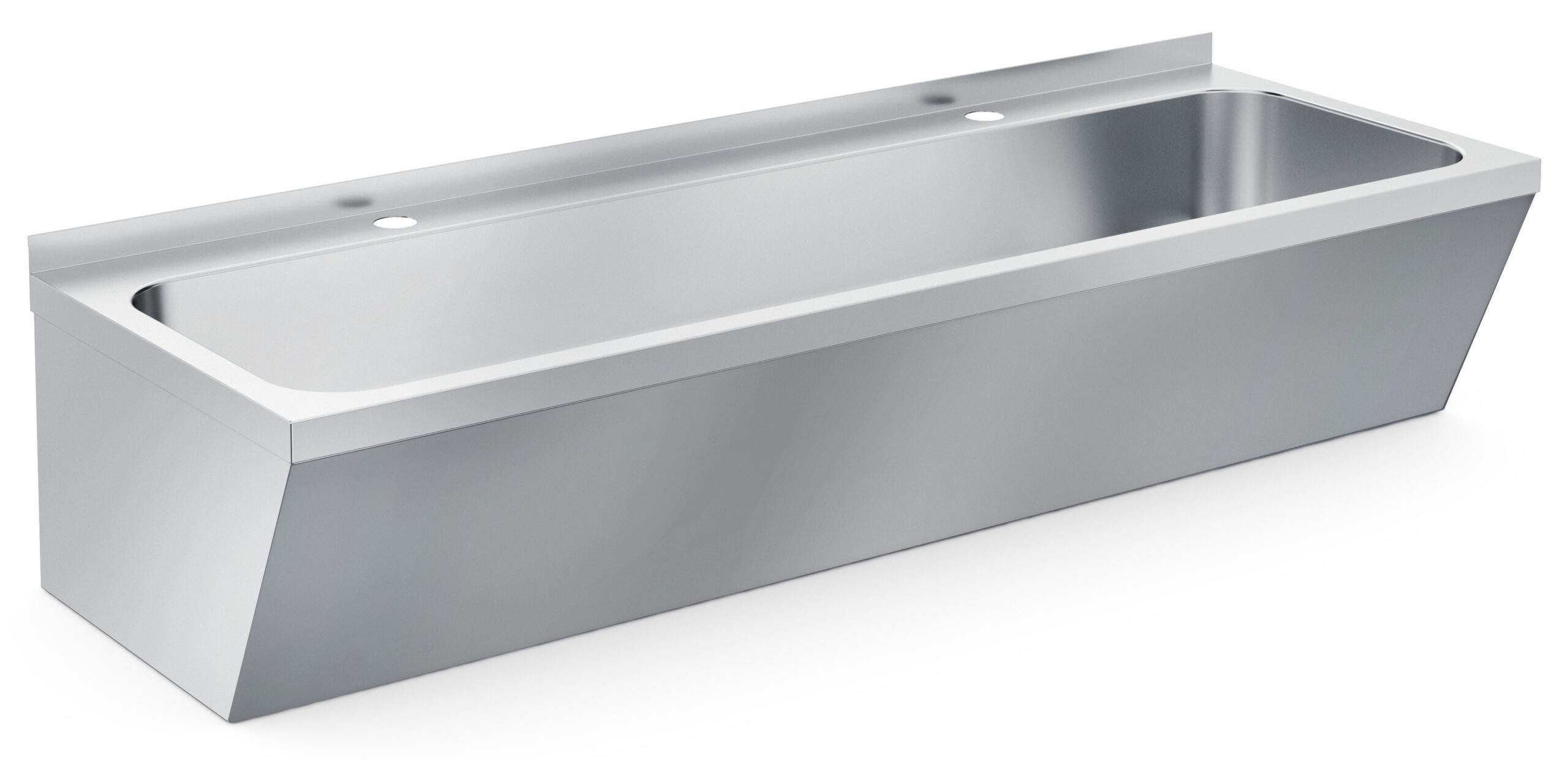 7013.1220-13403 SS Wash Basin Double 1200X525X451MM - Image 1