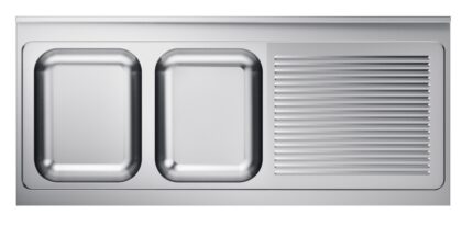 600 Sink Unit Tabletop 2 Left 2000