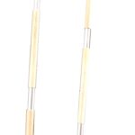 Pizza Oven Brush With Scraper And Wooden Handle 25-120