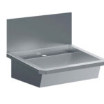 SS Wash Basin 1 Tap 600MM Drain Plug And Splash Shield Included, Excluding Faucet