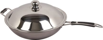 SS Induction Wok Pan ø36