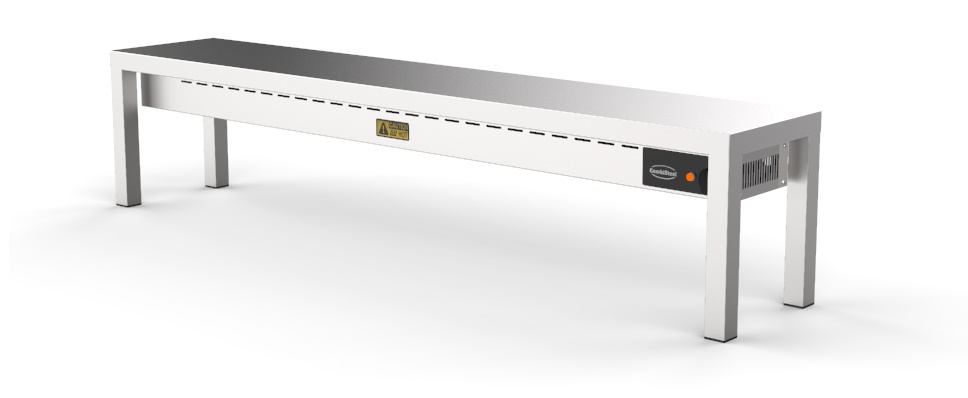 7020.0720-12075 Overshelf Ceramic Heated 1 Level 1800 5 Heaters Of 250W - Image 1