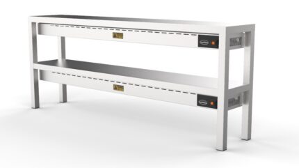 Overshelf Ceramic Heated 2 Levels 1600 8 Heaters Of 250W