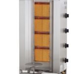 Gyros Grill Gas Motor On Top 4 Heating Zones