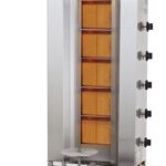 Gyros Grill Gas Motor On Top 5 Heating Zones