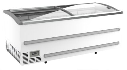 Supermarket Chest Freezer White 2125 Manual Defrost