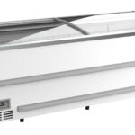 Supermarket Chest Freezer White 2500 Manual Defrost *transport On Request*