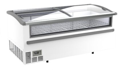 Supermarket Chest Freezer White 2125 Manual Defrost