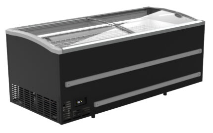 Supermarket Chest Freezer Black 2125 Automatic Defrost