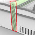 Chest Freezer Joint Side White For Island Without Head Element - For 7072.0045-0055-0060-0065