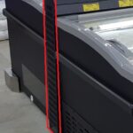 Chest Freezer Joint Side Black For Island Without Head Element - For 7072.0100-0110-0115