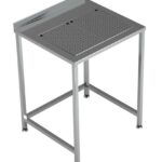 Worktable With Integrated Drip-tray 700X650