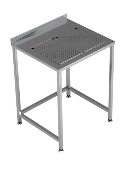 Worktable With Integrated Drip-tray 700X650