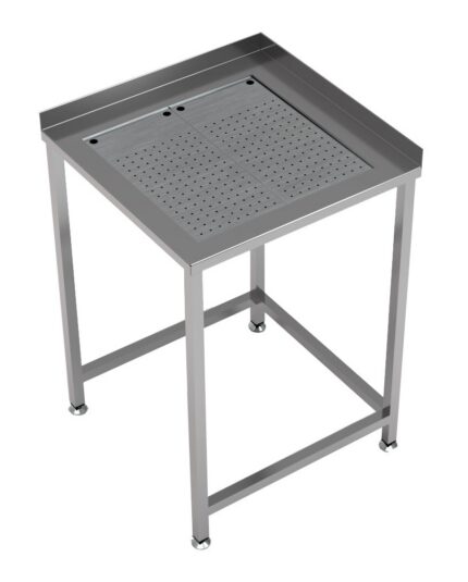 Worktable Corner With Integrated Drip-tray 650X650