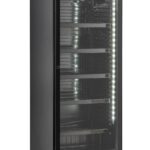 Refrigerator 1 Glass Door Black SVE-450 Bl