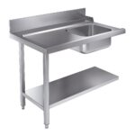 Entry Table Bottom Shelf 1200 Left For 7280.0045-0046