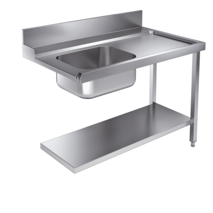 Entry Table Bottom Shelf 1200 Right For 7082.0070 - 0075