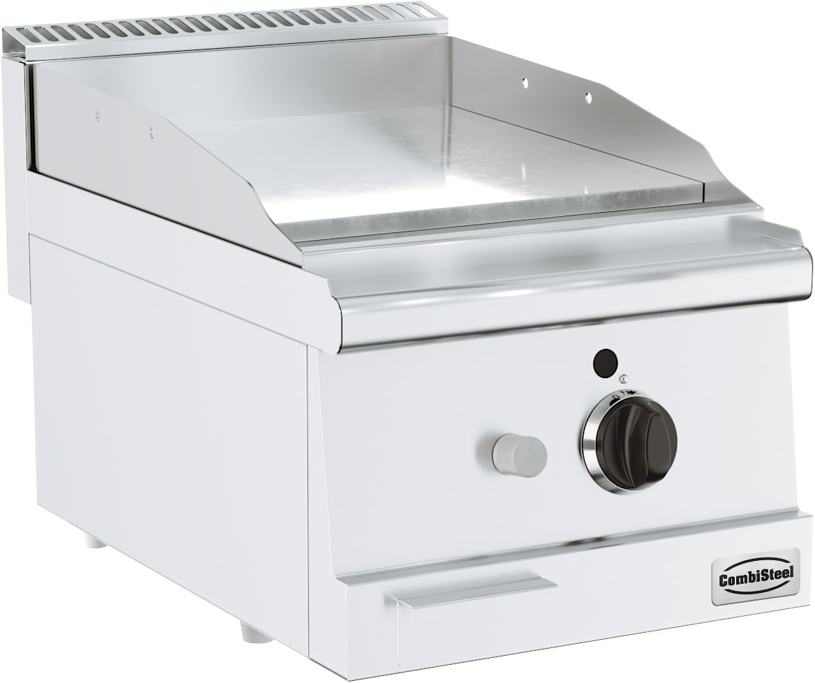 7178.0055-10981 Base 600 Gas Fry Top Chrome - Image 1