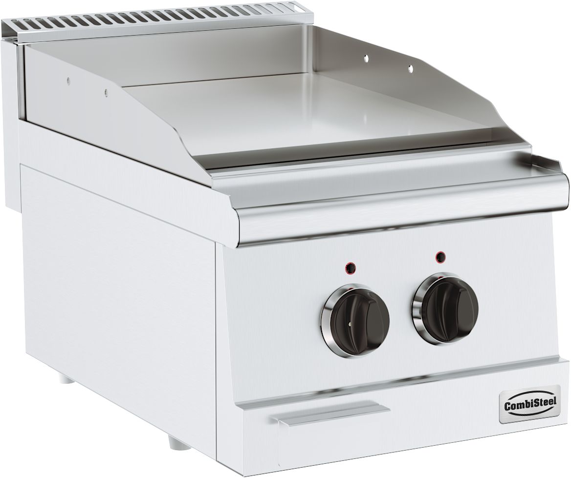 7178.0065-10983 Base 600 El. Fry Top Chrome - Image 1