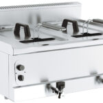 Base 600 Gas Fryer 2X8L **attention, 800MM Width**