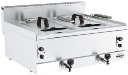 Base 600 Gas Fryer 2X8L **attention, 800MM Width**