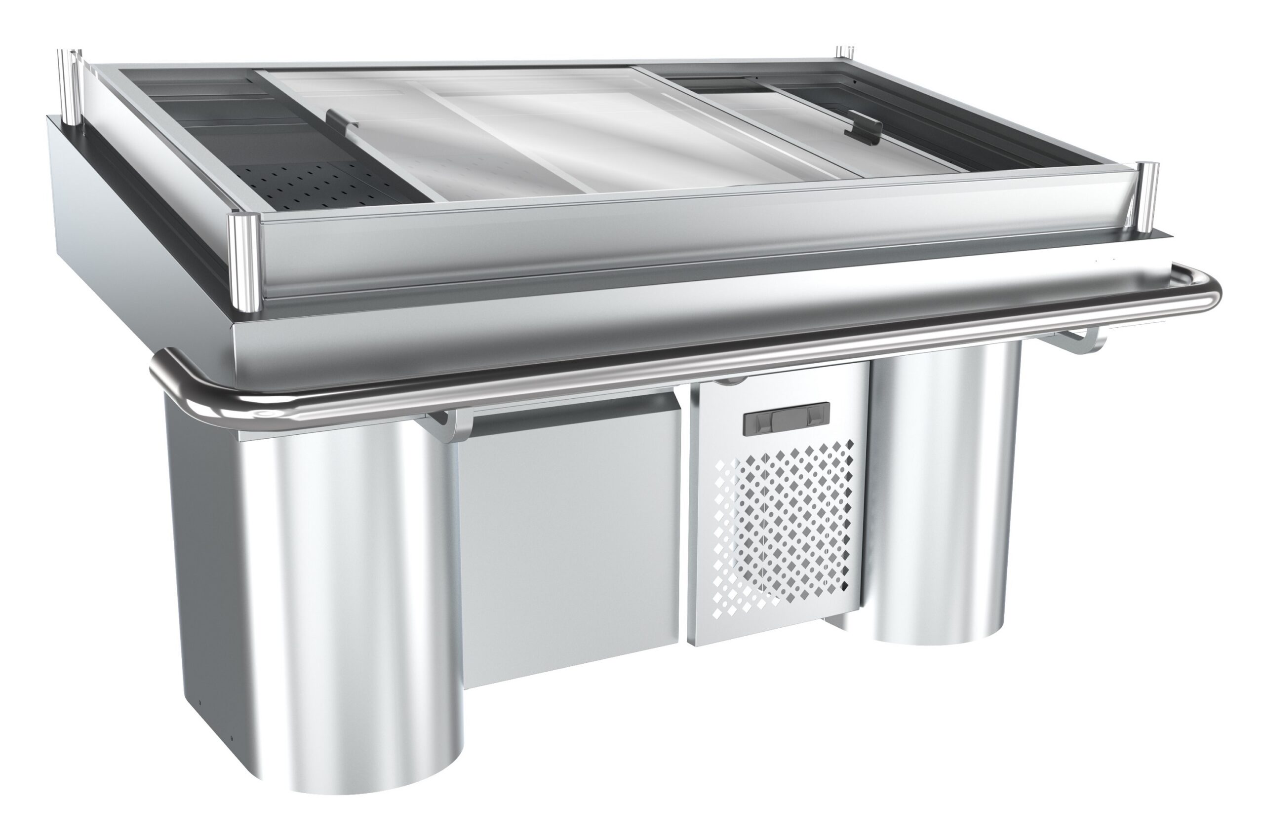7178.0900-13158 Refrigerated Fish Counter - Image 1