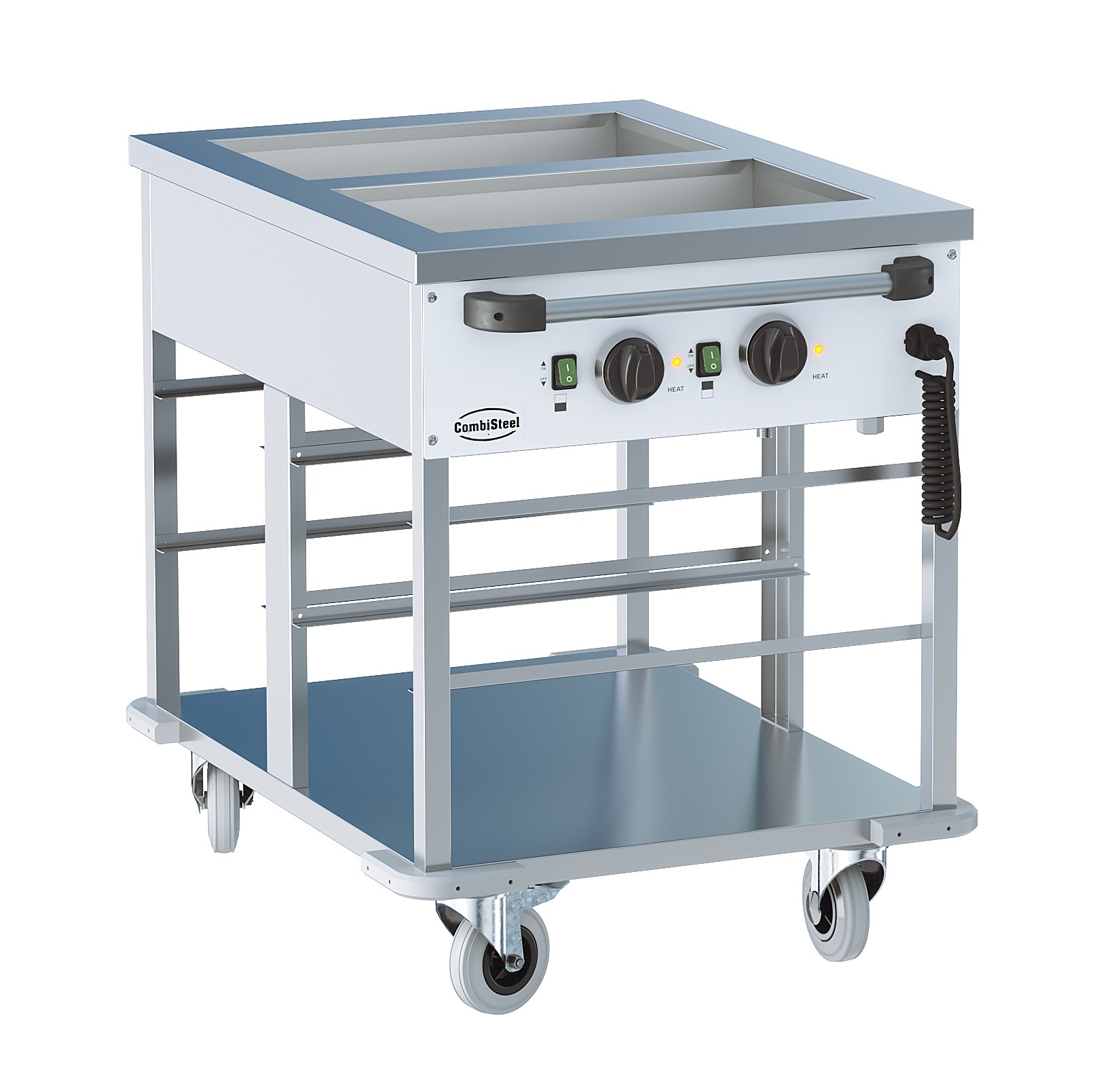 7178.1155-1 Bain-marie Trolley 2/1. - Image 1