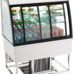 Drop-in Refrigerated Display 140L Sliding Doors