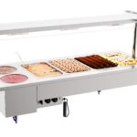 Drop-in Bain-marie Unit With Bowls 4/1