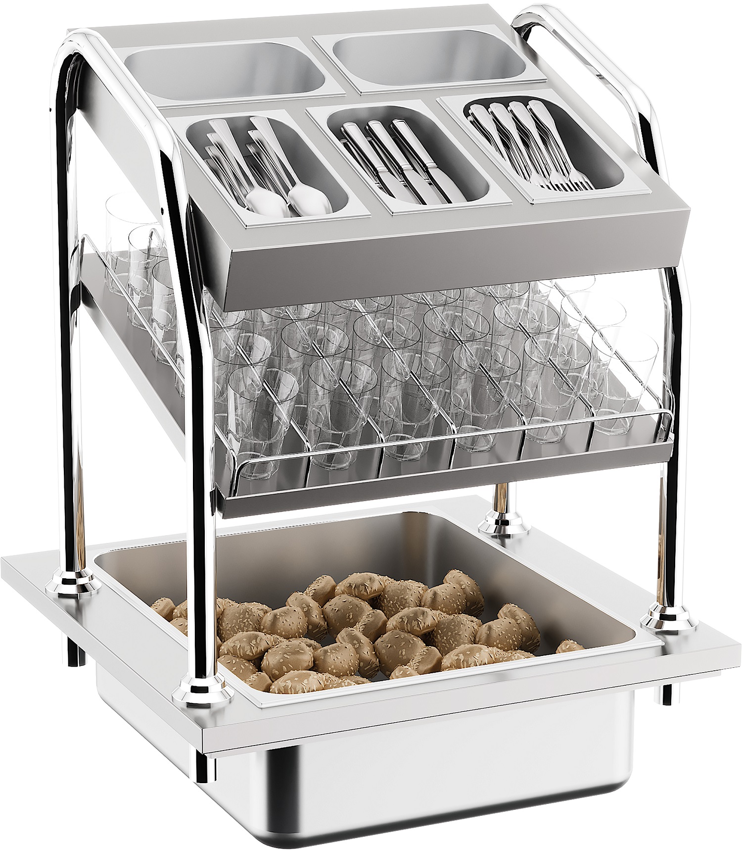 7178.2105-15306 Drop-in Cutlery Unit - Image 1