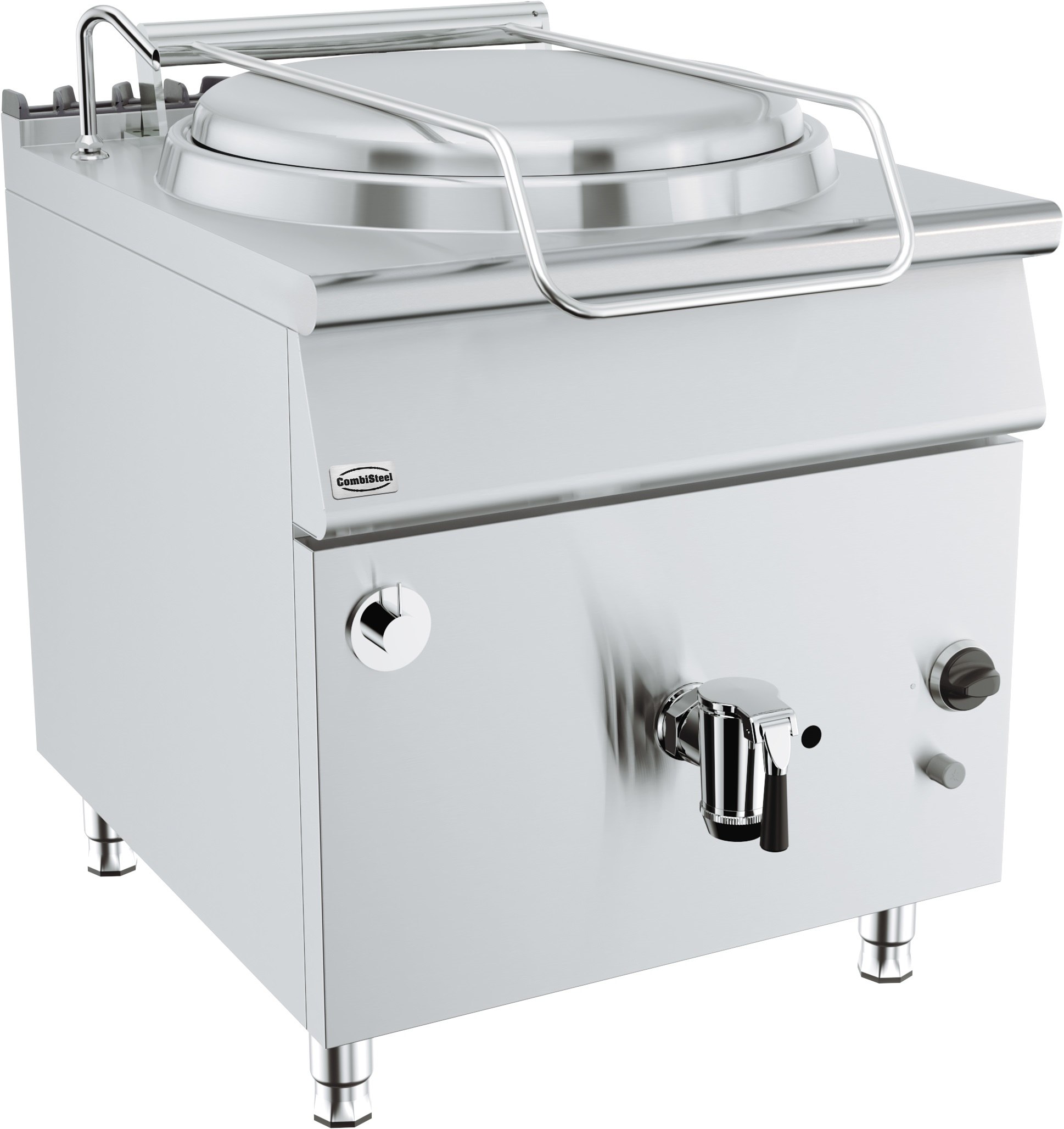 7178.3100-15423 Base 900 Gas Boiling Pan 150L - Direct Heating - Image 1