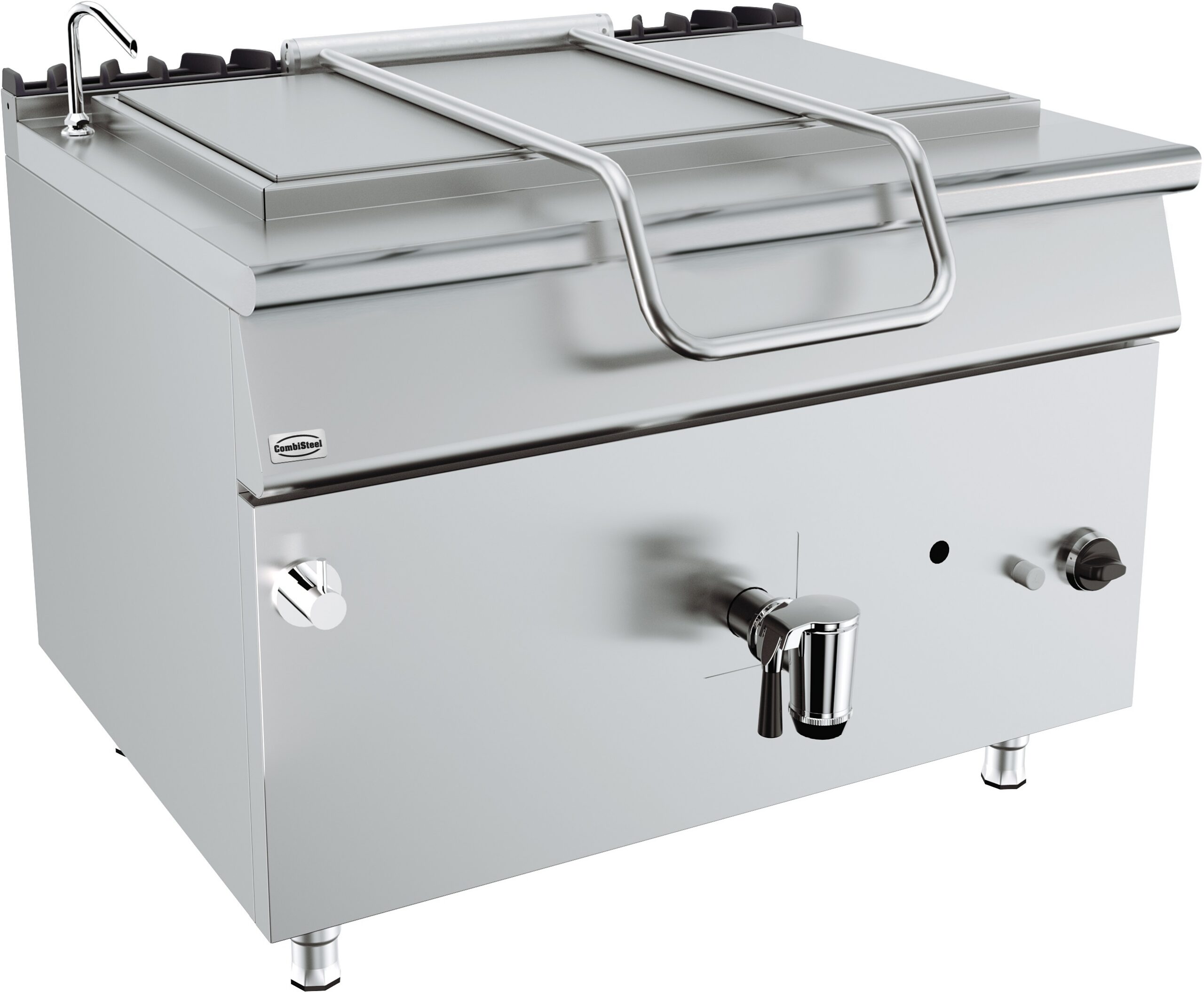 7178.3105-15424 Base 900 Gas Boiling Pan 250L - Direct Heating - Image 1