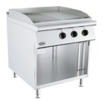 Base 900 El. Fry Top Grooved/smooth