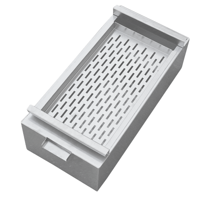 7178.910520rvss Base 700/900 Fryer Oil Collection Tray With Filter - Image 1