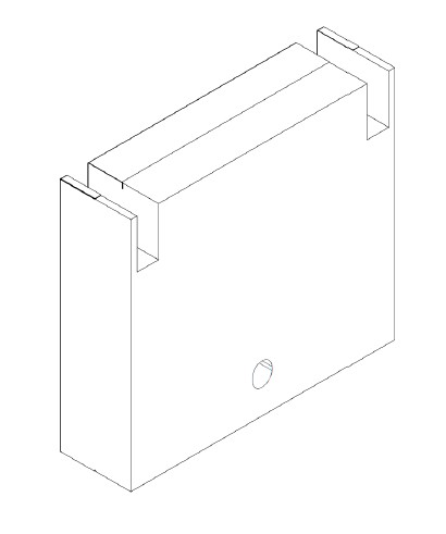 7265.9000-9005-9010 Kit To Convert Straddle-type Unit To Wall-mounted Unit 250-100 For 7265.0005-0010-0070-1000-1005-1010-1050-1055 - Image 1