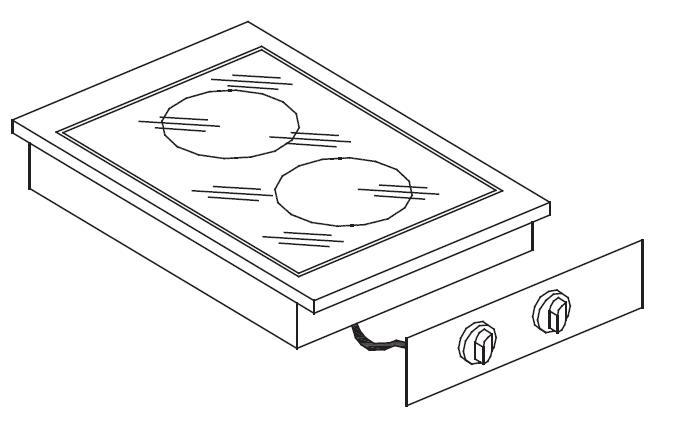 7266.0035-5437 Ceramic Range 2 Zones - Image 1