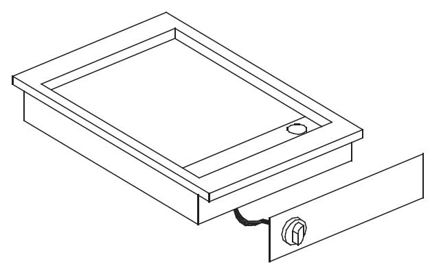 7266.0055-5442 El. Fry Top Chrome - Image 1