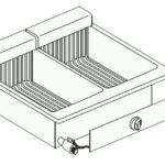 El. Fryer 2X10 L