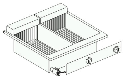 El. Fryer 2X10 L