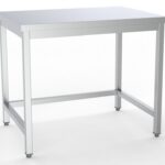 600 Worktable Open Frame Flat Packed 1000