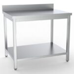 600 Worktable Bottom Shelf Upstand Flat Packed 1800