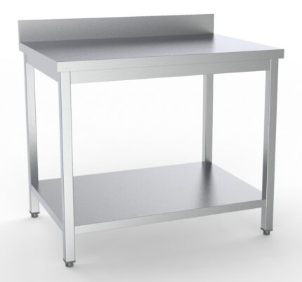 600 Worktable Bottom Shelf Upstand Flat Packed 2000