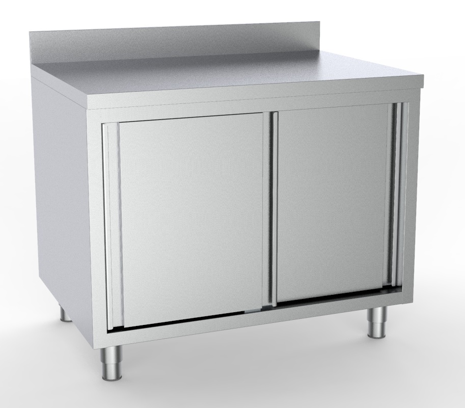 7333.0232-12154 600 Worktable Sliding Doors Upstand 1800 - Image 1