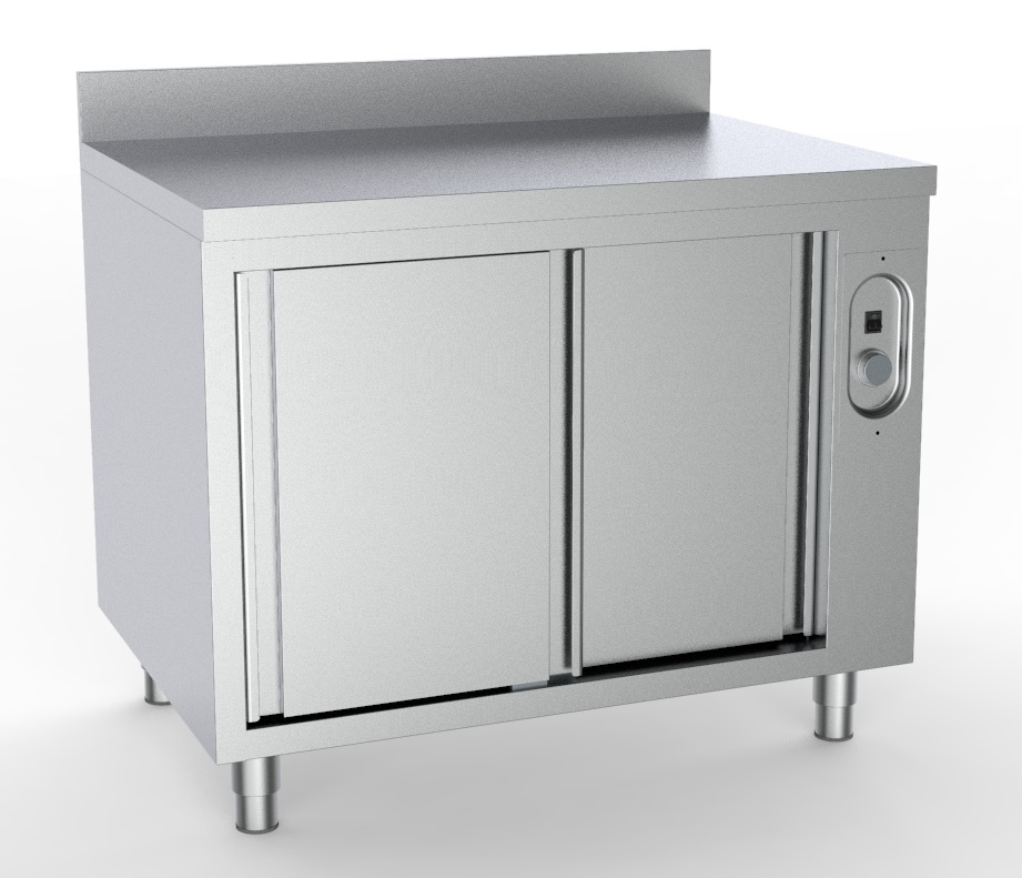 7333.0314-12168 700 Heated Cupboard Upstand 1200 - Image 1
