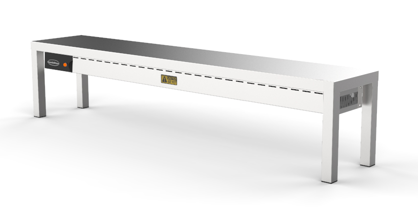 7333.0506-0508-0510 Overshelf Ceramic Heated 1 Level 2000 6 Heaters Of 250W - Image 1