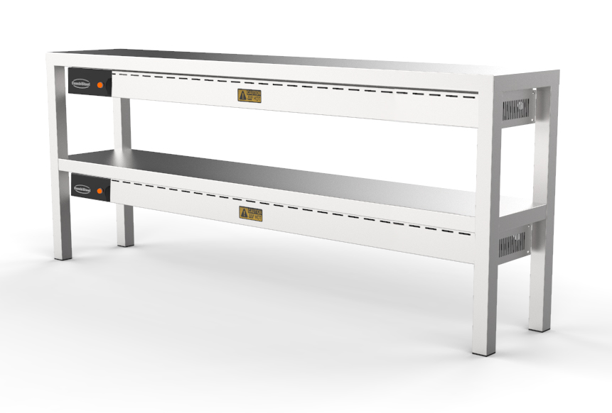 7333.0518-0520-0522 Overshelf Ceramic Heated 2 Level 1800 10 Heaters Of 250W - Image 1