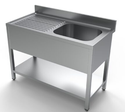 600 Sink Unit Shelf 1 Right 1200