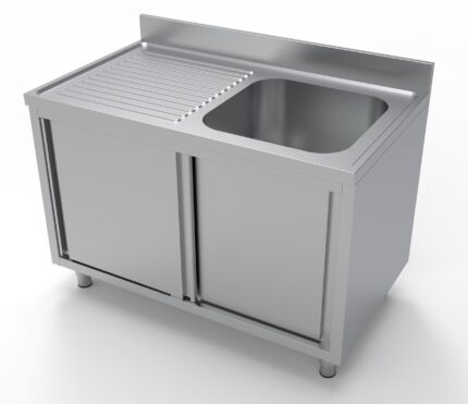 700 Sink Unit Sliding Doors 1 Right 1200