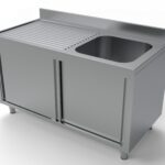 700 Sink Unit Sliding Doors 1 Right 1400