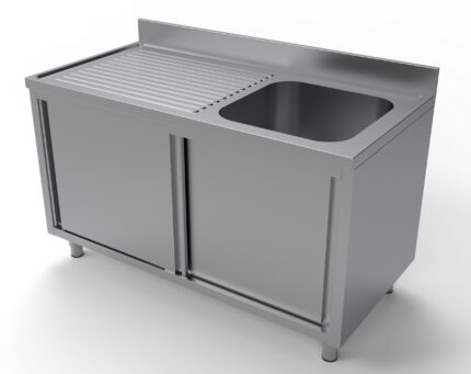700 Sink Unit Sliding Doors 1 Right 1400